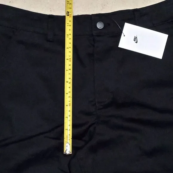 Nike Life Black Cotton Chino Loose Fit Pants (DX6027-010) - Mens Size 32 (32x32) - Picture 8 of 12